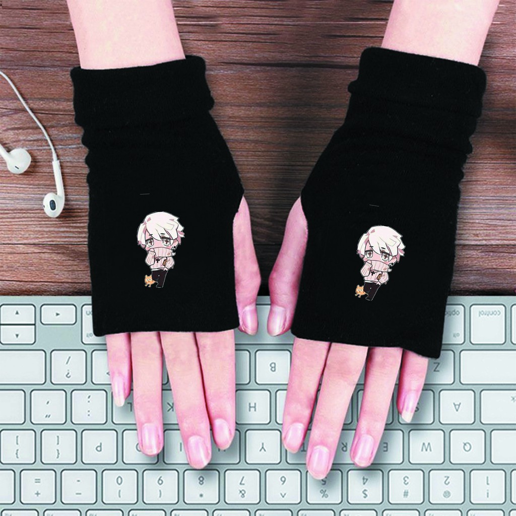 Găng tay len in hình Identity V Nhân cách thứ năm thời trang anime chibi