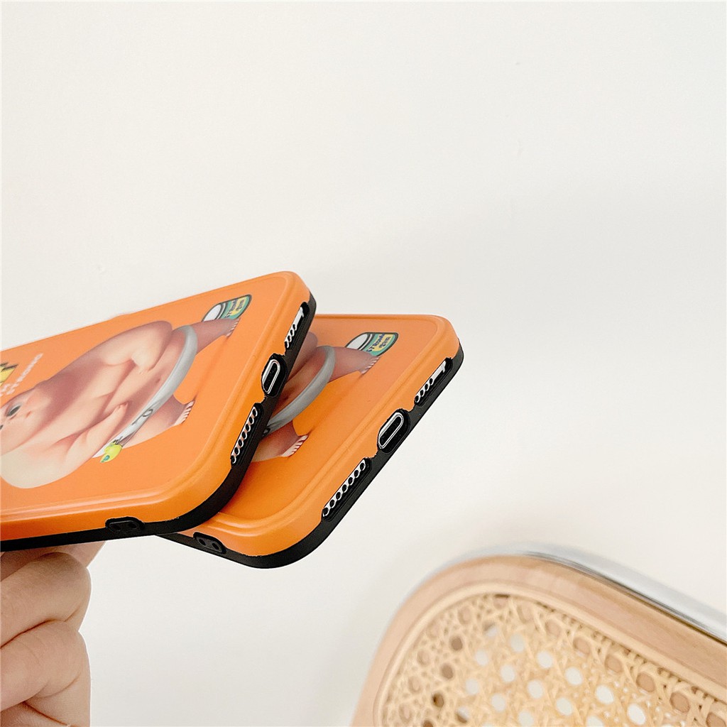 Ốp Điện Thoại Nhựa Mềm In Hình Cậu Bé Màu Cam Cho iPhone14 13 12 mini 11 PRO MAX 6 / 6s 7 / 8plus SE2 X / XS XR XSMAX #Hg3994