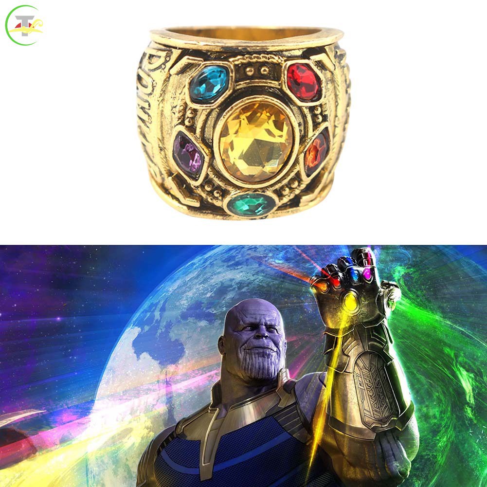 Nhẫn Đeo Tay Mặt Đá Vô Cực Thanos