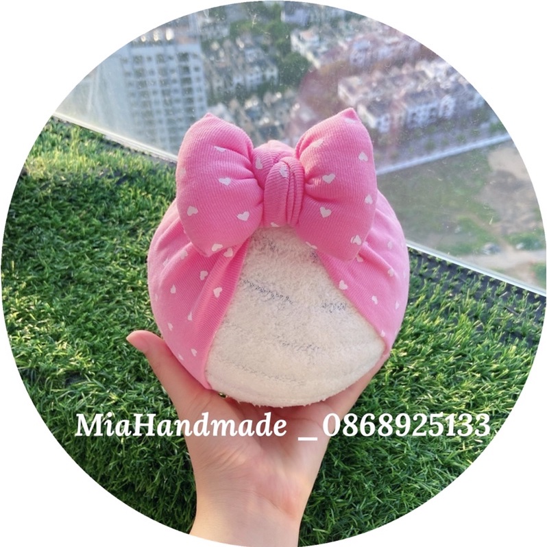 MŨ TURBAN CHO BÉ RẺ ĐẸP CHẤT COTTON MỀM MỊN