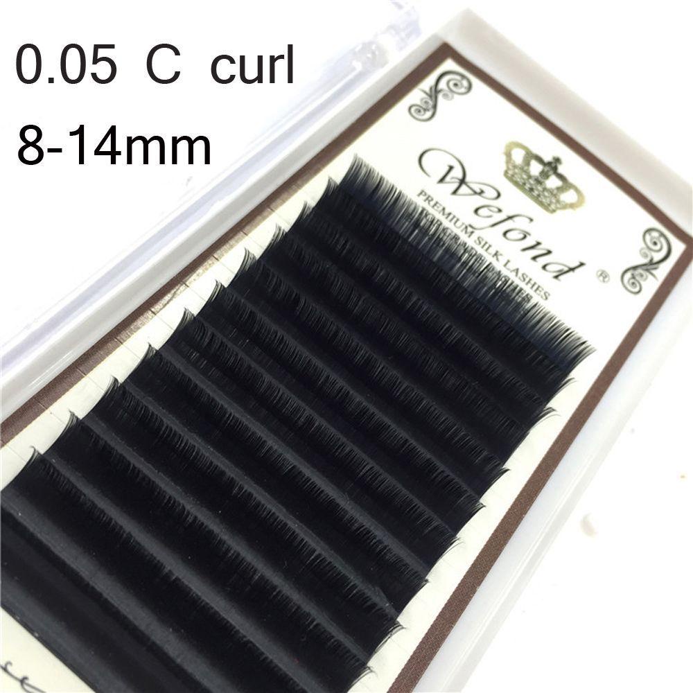 DIACHAVN Lông Mi Giả Cong Dài Tự Nhiên 0.05 C