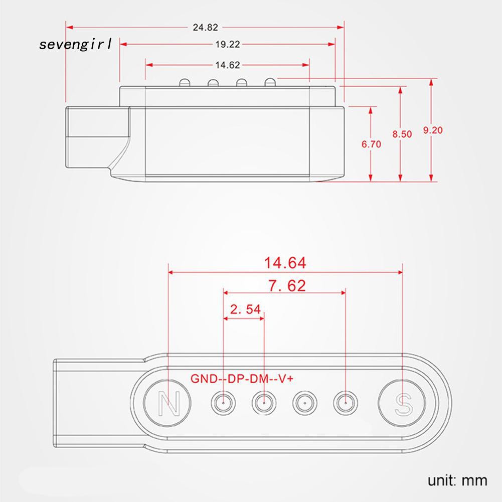 Cáp sạc đồng hồ thông minh đa năng tiện dụng