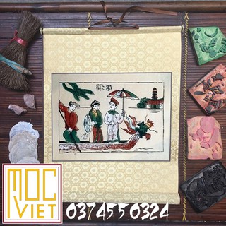 Tranh đông hồ Hát quan họ