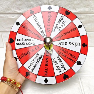 siêu hót vòng quay ăn nhậu xả xì trét  size 25cm