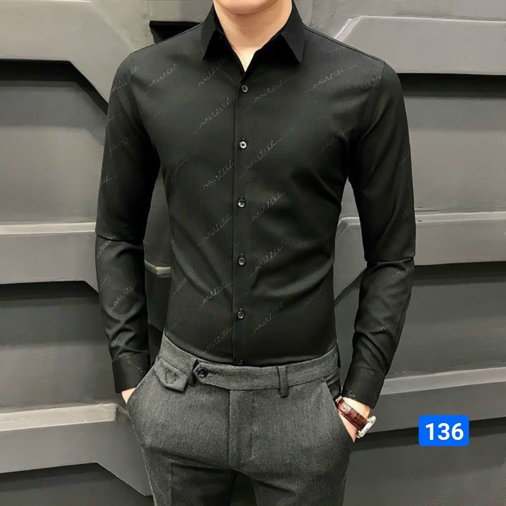 ÁO SƠ MI NAM DRAU STORE CHẤT LỤA DÀI TAY PHONG CÁCH HỌA TIẾT CHIM HOA MS 02 MON SHOP Hàng Đẹp Giá Xưởng XuMon 666