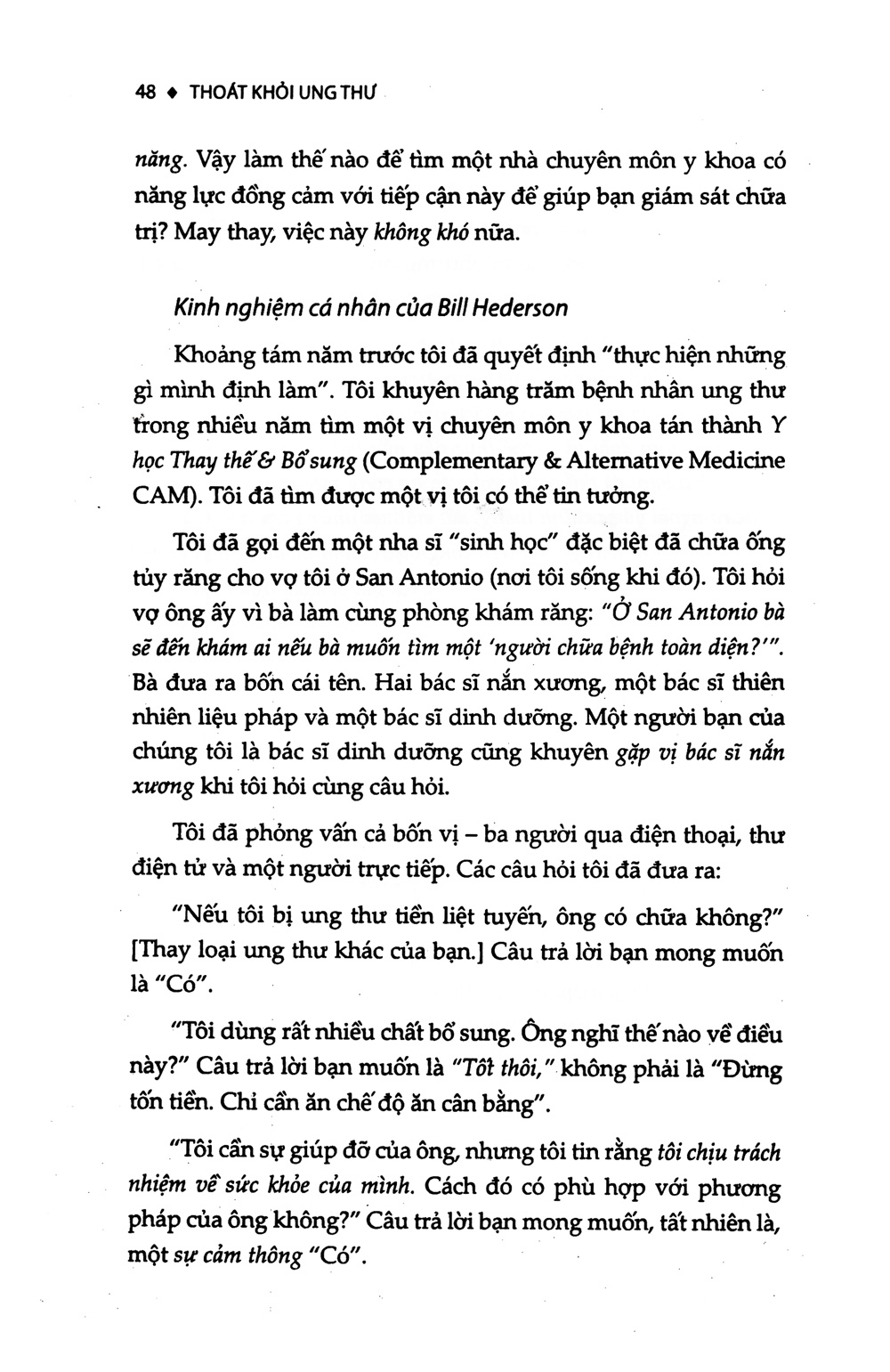 Sách Thoát Khỏi Ung Thư (Tái Bản 2018)