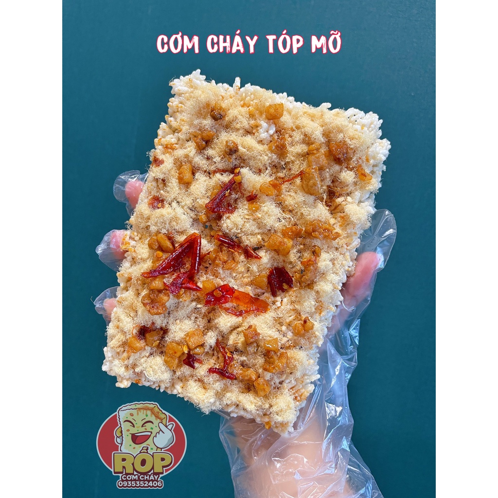 Cơm Cháy Rốp tóp mỡ chà bông loại 250 gram