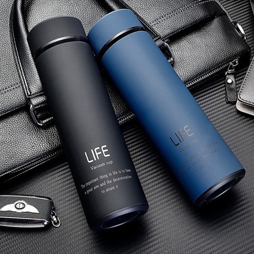 [FREESHIP❤️] BÌNH GIỮ NHIỆT LIFE 500ML RUỘT INOX ĐỦ MÀU