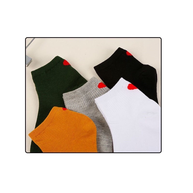 Vớ Cổ Lửng Unisex Cotton Co Giãn Hút Mồ Hôi, Khử Mùi Êm Chân Phù Hợp Cho Mọi Loại Giày