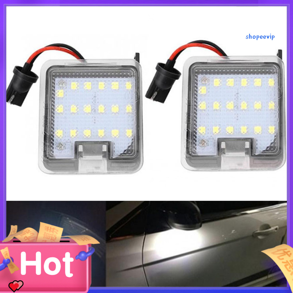 Bộ 2 Đèn Led 18 Smd Siêu Sáng Gắn Gương Chiếu Hậu Xe Ford Kuga Focus Mondeo
