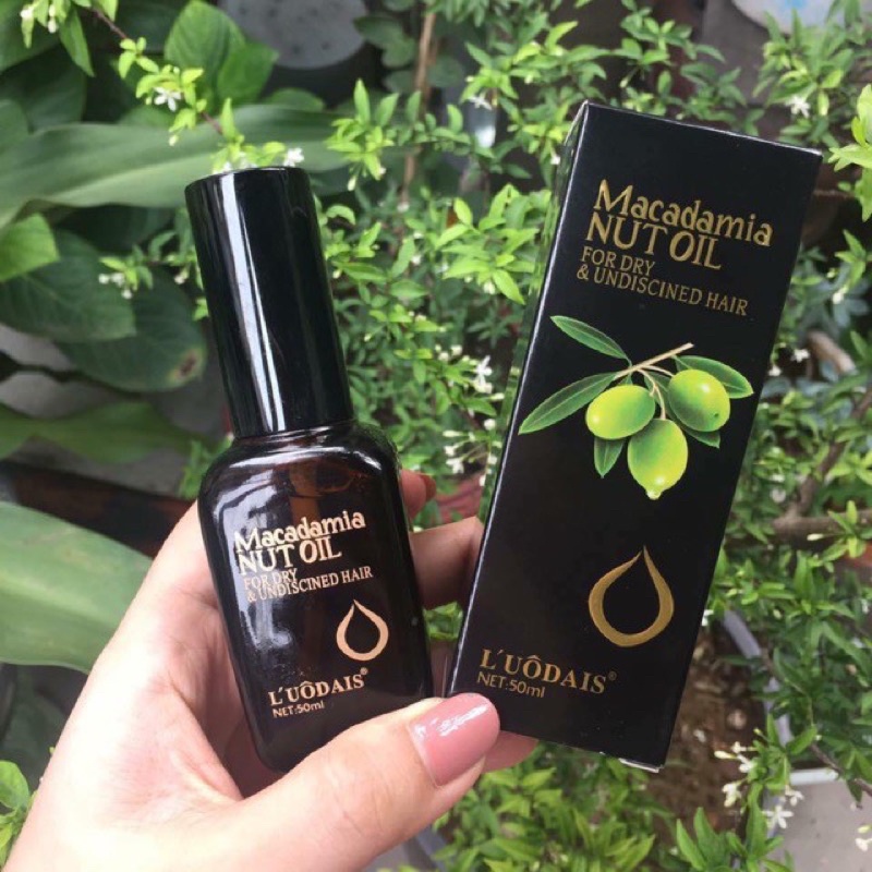 Tinh dầu dưỡng tóc uốn, phục hồi tóc Macadamia Nut Oil 💥FREESHIP💥nuôi dưỡng tóc từ sâu bên trong đặc biệt không gây bết😍