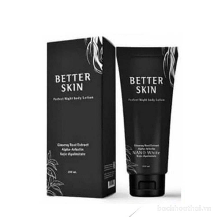 Kem dưỡng da mờ rạn ban đêm BETTER SKIN ҏerfect Night body Lotion Thái Lan