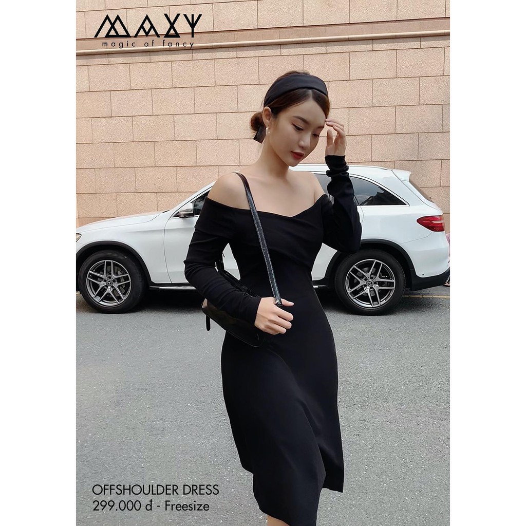 [Mã FAGREEN1505 giảm tới 30K đơn 99K] ĐẦM - OFFSHOLDER DRESS - Đầm trễ vai | BigBuy360 - bigbuy360.vn