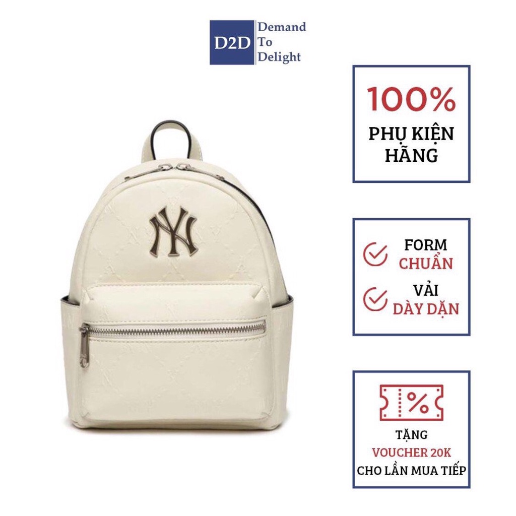 Balo MLB Mini Monogram Họa Tiết Dập Nổi Kim Cương