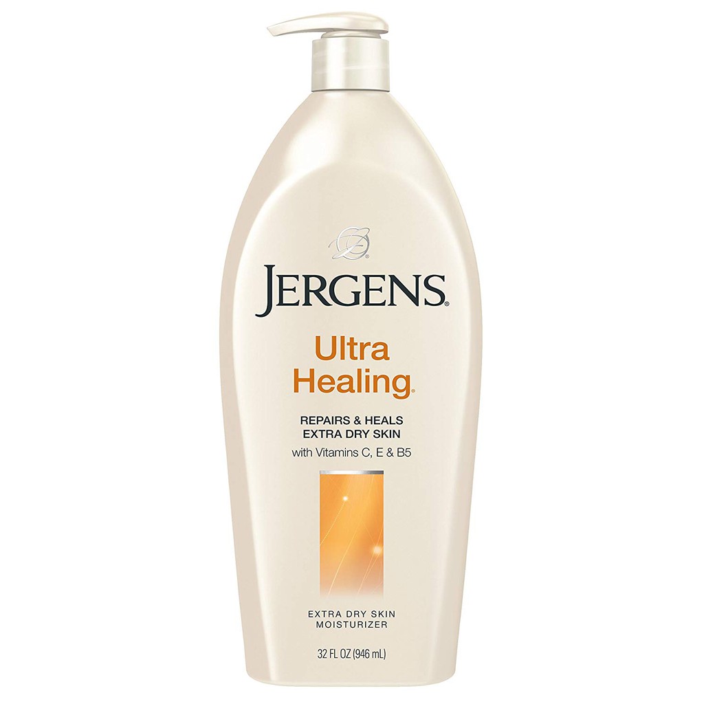 Dưỡng thể dành cho da khô, nứt Jergens Ultra Healing lotion 946ml (Mỹ)