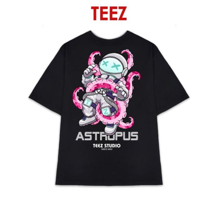 Áo Thun TeeZ Form Rộng Tay Lỡ Unisex Nam Nữ, Áo Phông Freesize Oversize TZ1001A New !