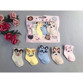 Sét 10 tất sơ sinh 0-12 tháng