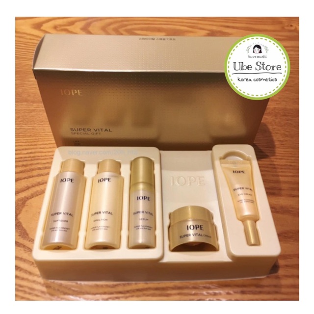 SET DƯỠNG MINI CHỐNG LÃO HOÁ IOPE SUPER VITAL SPECIAL GIFT (5 SẢN PHẨM) | BigBuy360 - bigbuy360.vn