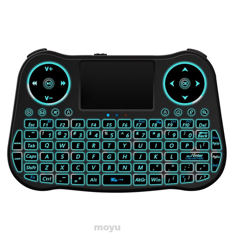 2.4G Desktop Battery Powered Remote Control Compact Rechargeable External Computers Accessories Mini Keyboard