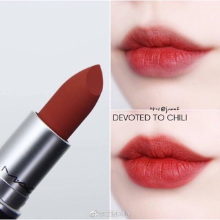 Son Mac Devoted to chili UNBOX (son không vỏ giấy)