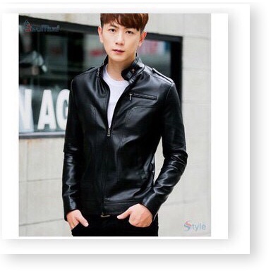 Áo khoác da nam dây kéo đồng da xịn k bong tróc cực ngầu cho anh em THỜI TRANG LANA FASHION