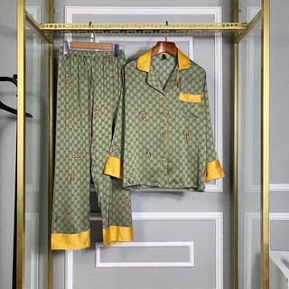 [ XẢ KHO] Bộ Lụa Cao Cấp Thương Hiệu Gucci