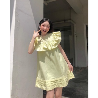 ĐẦM FORM RỘNG CHÂN VÁY XẾP LI XINH XẮN - CICE DRESS