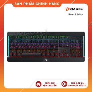 Bàn phím cơ DareU EK169 Multi LED (Brown Switch) - Hàng Chính Hãng