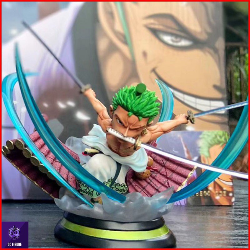 Mô hình chibi nhân vật Zoro băng hải tặc mũ rơm ( one piece )