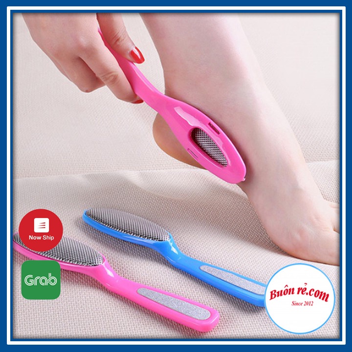 Dụng Cụ Chà Gót Chân Kim Loại 2In1 Tẩy Tế Bào Chết - Br00666