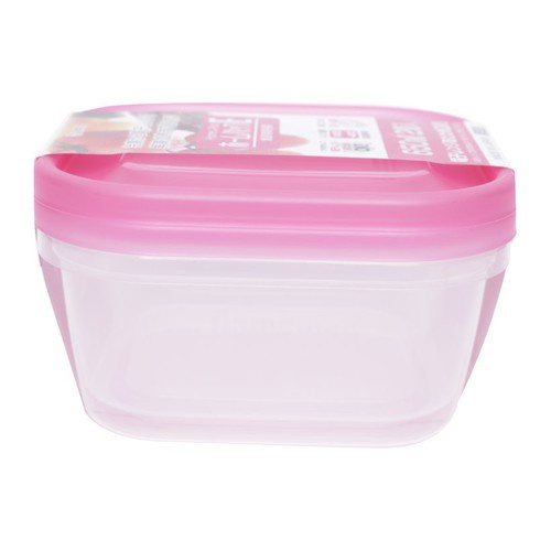 Set 2 hộp nhựa 750ml màu hồng Nakaya NỘI ĐỊA NHẬT BẢN