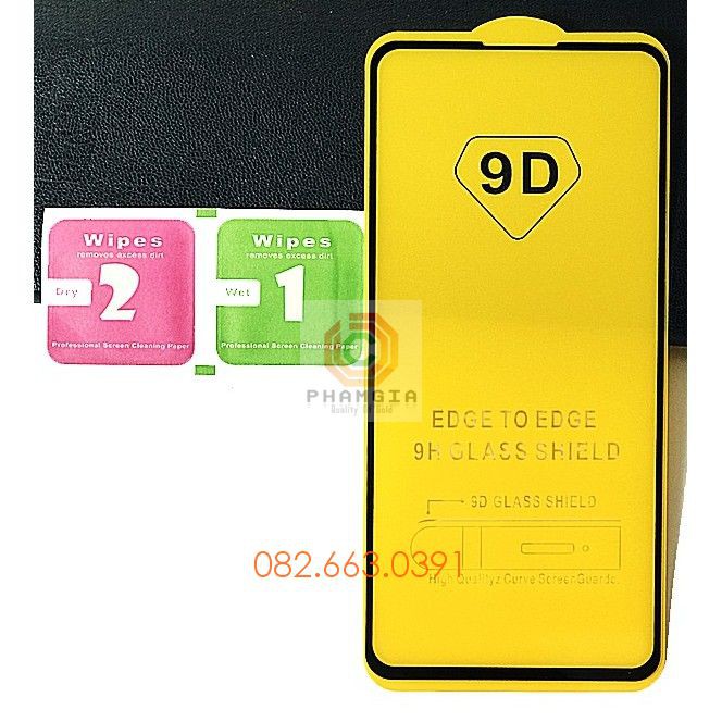 Kính cường lực Oppo A54 (4G/5G) / Oppo A74 (4G/5G) / Oppo A94 (4G/5G)  full viền, không chấm liti