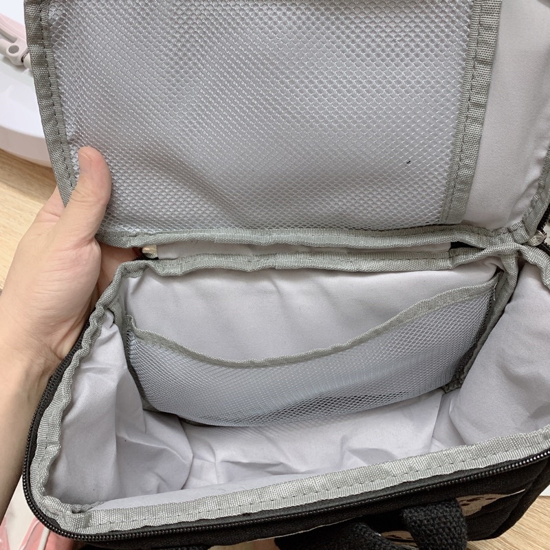 Túi bỉm sữa hoạ tiết gấu xinh 🐻