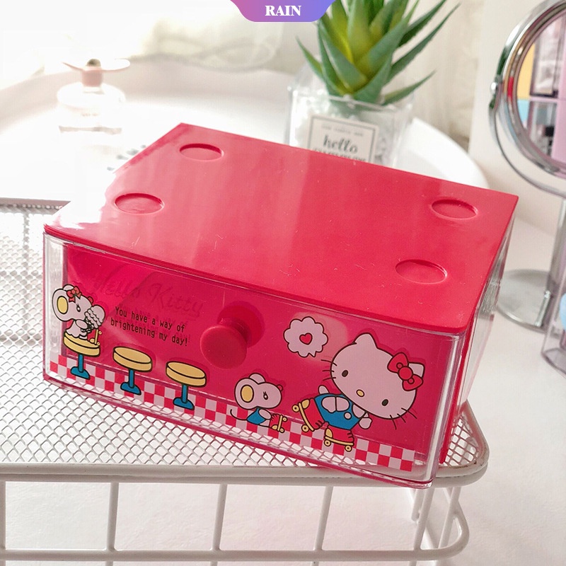 SANRIO Hộp Đựng Bút/Đồ Trang Sức Mini Hình Cinnamoroll Kuromi Đáng Yêu Dành Cho Học Sinh