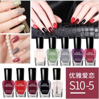                  Set 10 chai sơn móng tay Honey (mỗi chai 5ml)