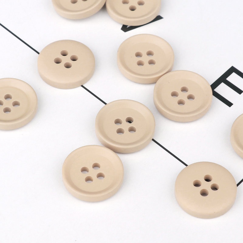 Set 6 Nút Áo Kiểu Dáng Đơn Giản Thời Trang Dành Cho Nữ