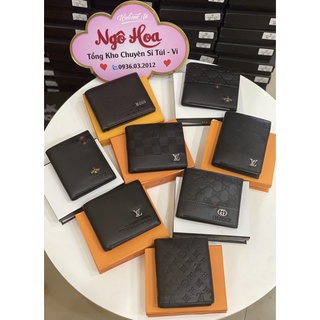 Ví Nam Da Mềm, Bóp Nam Đựng Tiền Cao Cấp [FullBox] dáng đứng, dáng ngang, nhiều ngăn tiện dụng
