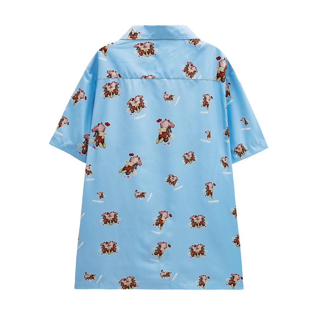 [CLIP THẬT] Áo sơ mi tay ngắn họa tiết CUPID tay lỡ, FORM UNISEX | BigBuy360 - bigbuy360.vn