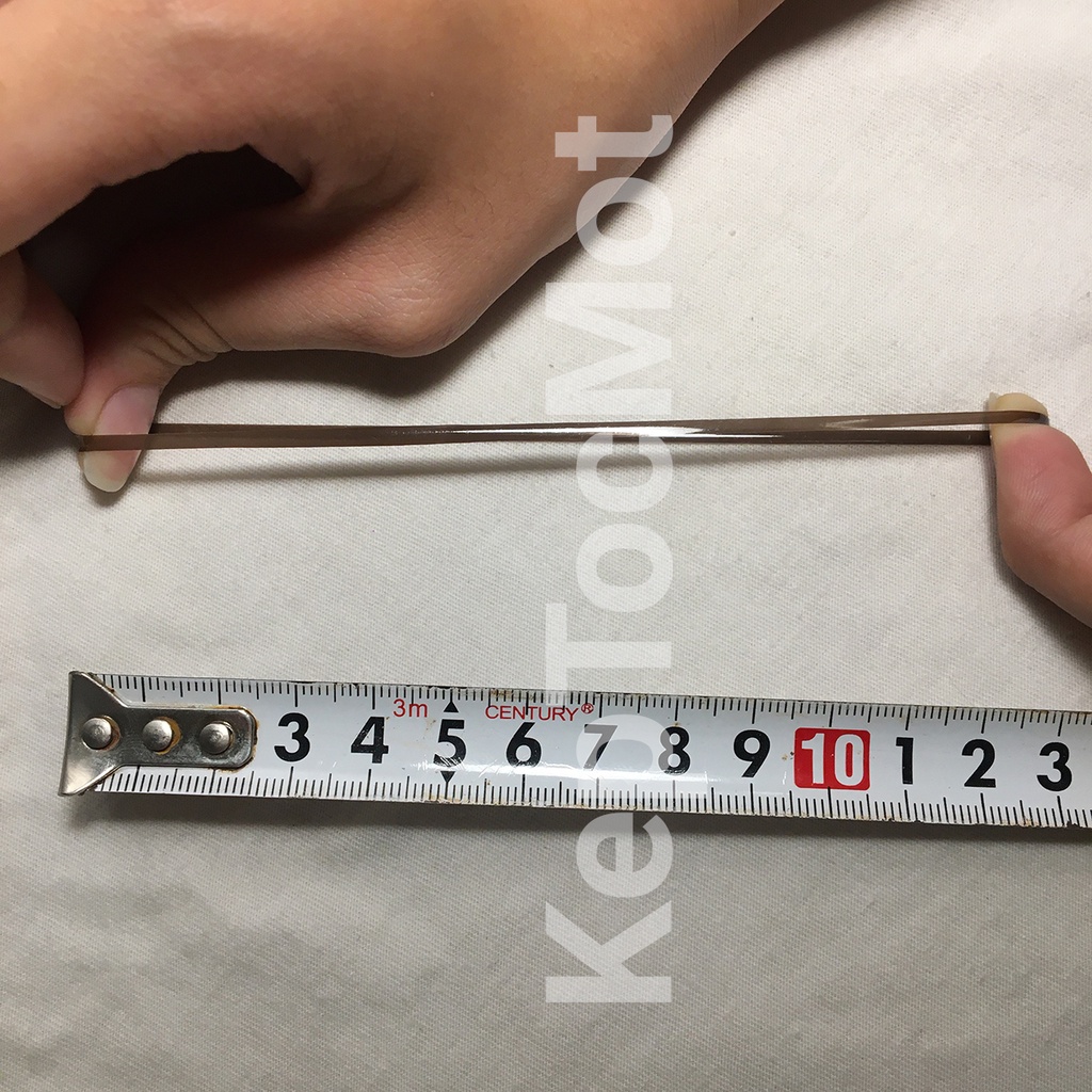 Gói 600 cái thun nâu đen cột tóc size lớn - 500g - 1kg