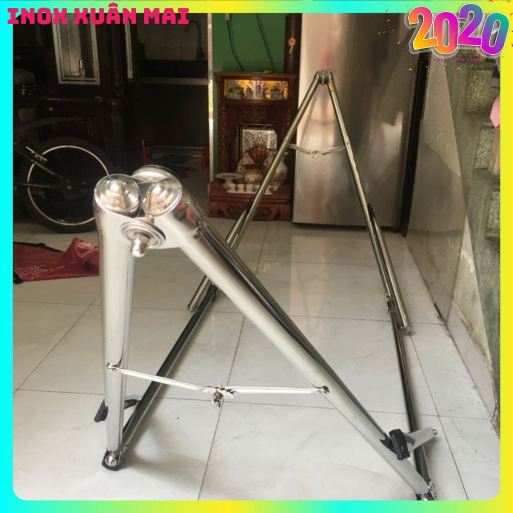 Võng xếp inox Thái sơn cao cấp