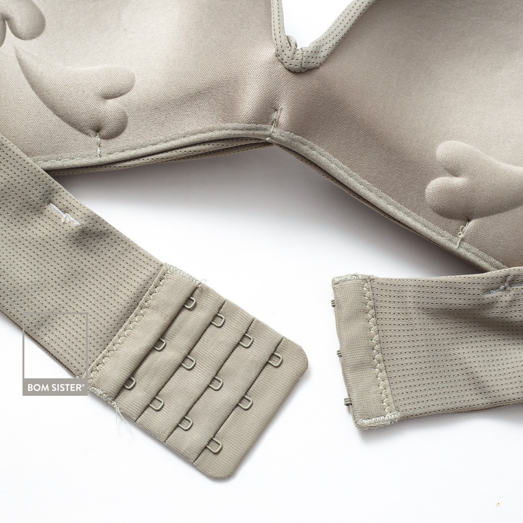 Áo lót mút mỏng thun lạnh thông hơi không gọng thoải mái dây áo liền siêu nâng BOM SISTER A1420 | BigBuy360 - bigbuy360.vn