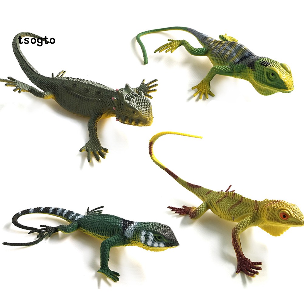 Bộ 12 đồ chơi động vật thằn lằn mini dành cho bé