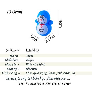 Combo 5 Con Lật đật Squid game mini đồ chơi cho bé LD13501 LENIO