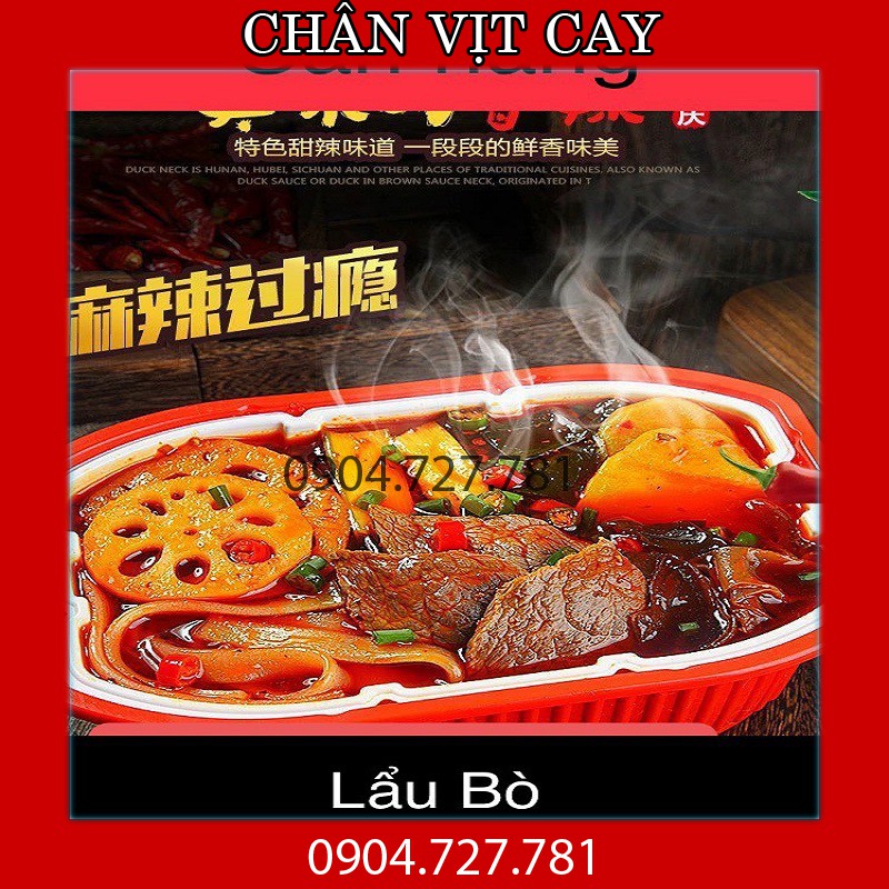 LẨU TỰ SÔI❤️ LẨU TỰ SÔI  VỊ BÒ ĂN LIỀN HỘP 270 GAM SIÊU NGON