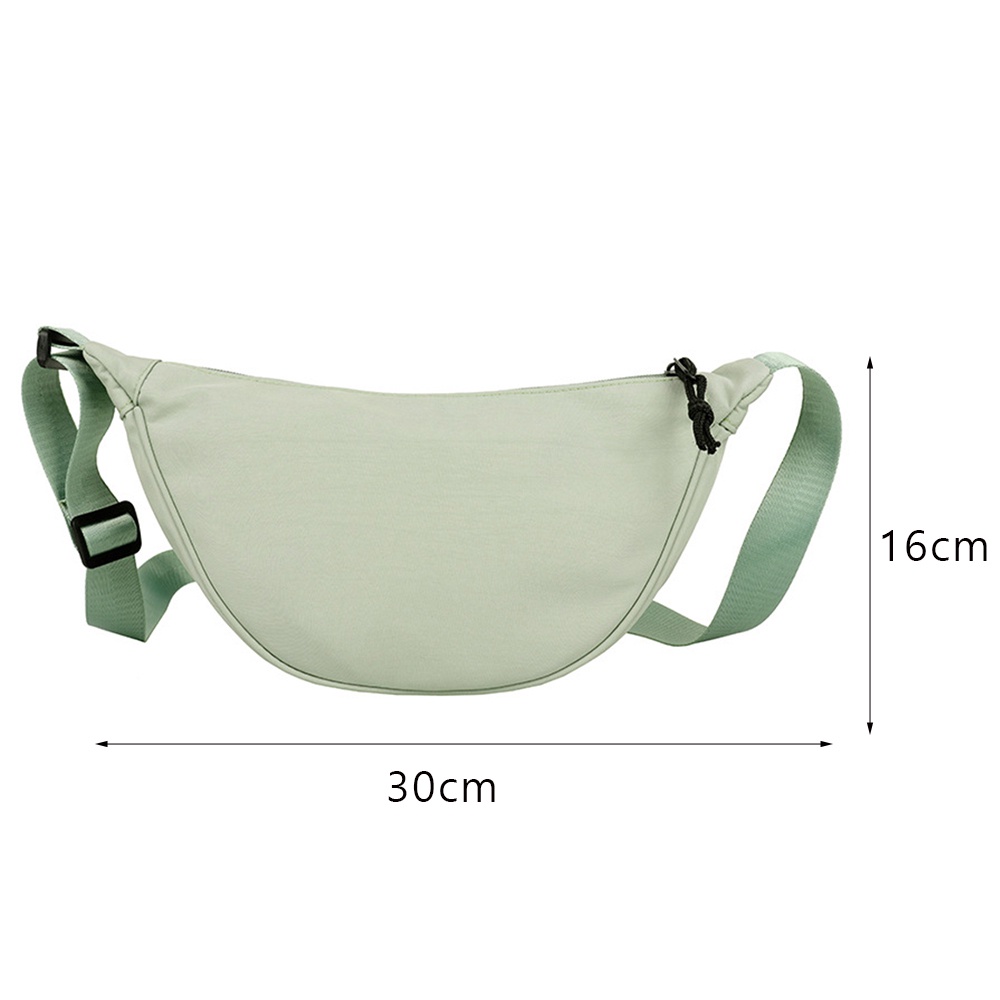 Túi Đeo Chéo Canvas Nylon Chống Nước Thời Trang Nhật Bản Cho Nữ