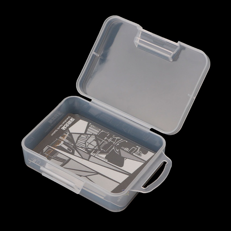 Hộp Đựng Trang Sức Hình Vuông Trong Suốt Tiện Dụng