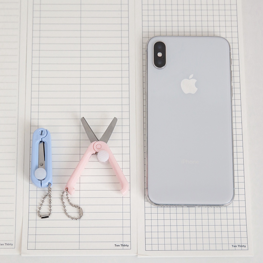 Kéo nhỏ dễ thương Kéo cầm tay Macaron Màu Cắt Kéo Cắt sổ lưu niệm Đồ dùng văn phòng cho sinh viên