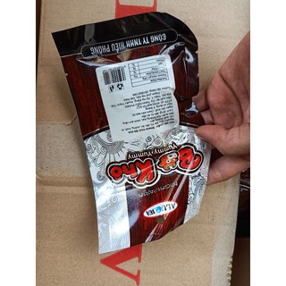 10 gói snack bò khô