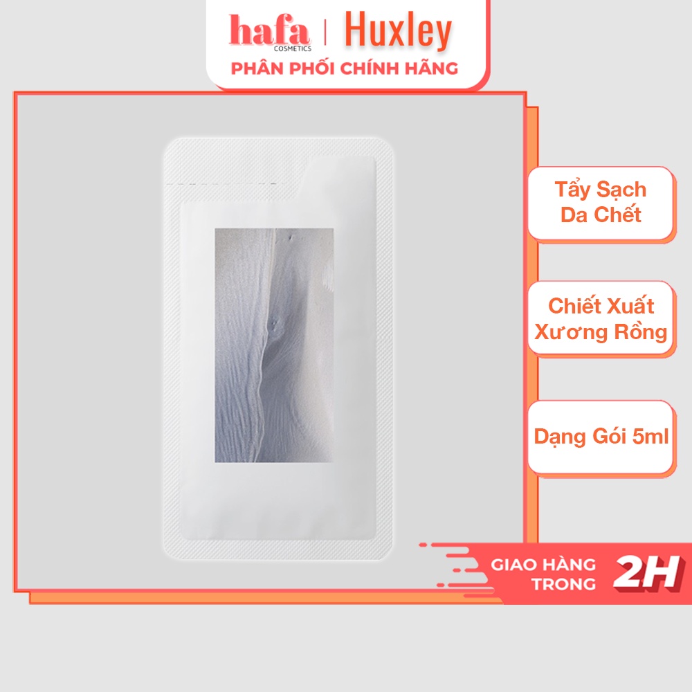 (Dạng gói 5ml)Mặt nạ tẩy tế bào chết Huxley Scrub Mask; Sweet Therapy 5ml _ Huxley Chính Hãng