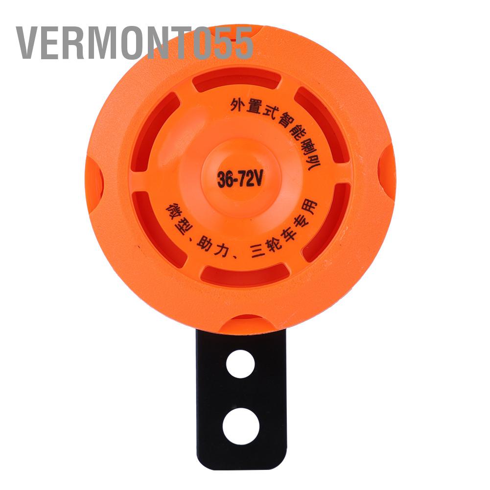 Hàng Hot Chuông còi điện tử thông minh chống nước cho xe đạp 36V / 48V 60V 72V Vermont055 Hàng giao ngay